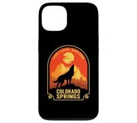 Colorado Springs Live Love Explore Howling Wolf Design Case for iPhone 13