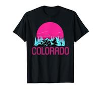 Colorado State Denver Souvenir Mountain Vacation Vintage Value Graphic T-Shirt