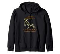 Colorado Territory Amphibian The Barred Tiger Salamander Zip Hoodie