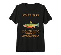 Colorado Territory CutthroadThe Greenback Trout Premium T-Shirt