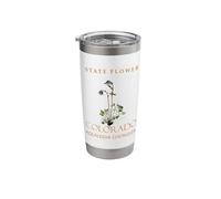 Colorado Territory Flower The Columbine Stainless Steel Insulated Tumbler