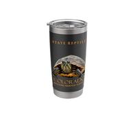 Colorado Territory Reptile The Western Painted Turtle Stainless Steel Insulated Tumbler