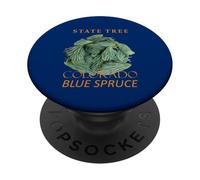 Colorado Territory Tree The Blue Spruce PopSockets Adhesive PopGrip