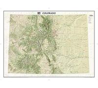 Colorado, Tubed: Wall Maps U.S. (National Geographic Reference Map)