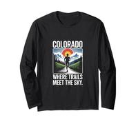 Colorado Where Trails Meet The Sky Long Sleeve T-Shirt