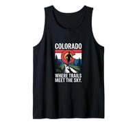 Colorado Where Trails Meet The Sky Tank Top
