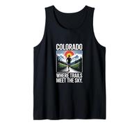 Colorado Where Trails Meet The Sky Tank Top