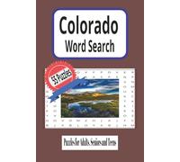 Colorado Word Search: "Colorado Adventure: A Word Search Journey Through the Centennial State"