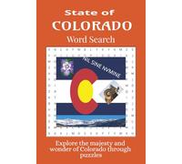 Colorado Word Search Puzzle Book: Word Searches with Easy to Read Print About Colorado, Colorado Cities, and Colorado Icons and more |6x9 inches, 110 ... Rooms, Airline Flights (Fifty States of Fun)