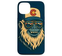 Colorado Yeti Wearing Trucker Hat Mountain Bigfoot Design Case for iPhone 13