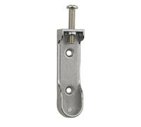 Colorail Polished Chrome Effect Die-Cast Metal Rail Centre Socket (L)15mm (Dia)15mm