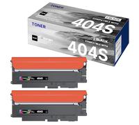 Coloran 404S CLT-P404C Compatible Toner Cartridge Replacement for Samsung P404C C480W for Samsung Xpress C483W C430W C430 C480 C480FW C480FN CLT-K404S (2 Black)