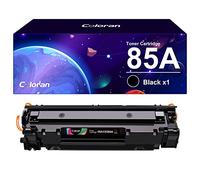 Coloran 85A Toner Cartridge Replacement for HP CE285A 85A Compatible with P1102W P1102 P1100 P1106 M1136 M1130 M1132 M1134 M1212 M1212NF M1213NF M1132MFP M1217NFW M1134MFP M1136MFP (1 Black)