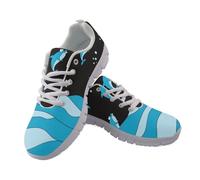 Coloranimal Cute Bamboo Panda Print Womens Trainers Comfortable Walking Shoes Running Sneakers Lace Up Sneakers Workout Gym Sports Yoga Travel Jogging Shoes