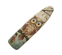 Coloranimal Cute Owl Replacement Ironing Board Cover with Elastic Edge Iron Board Covers Replacement Iron Covers for Ironing Scorch Resistant Iron Pad Cover Sleeve Ironing Board Padded Cover