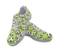 Coloranimal Grass Football Womens Walking Shoes Slip On Running Sneakers Sports Sneakers Casaul Womens Athletic Shoes Sports Trainers with Non Slip Sole