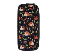 Coloranimal Guinea Pig Animal Pencil Case for Student,Zipper Kids School Pencil Bags Pen Stationery Storage Bag Travel Cosmetic Pouch
