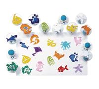 Colorations SEASTAMP Easy-Grip Stampers, Sea Life (Pack of 14)