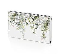 Coloray Radiator Magnetic Radiator Cover Self-Adhesive 100 x 60 cm Ivy