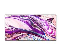 Coloray Splashback 39.37 x 19.68 inch / 100x50cm Cooker Protector Kitchen Glass Art Wall Picture Tempered Glass Kitchen Protection Glass Print - Oval Shapes