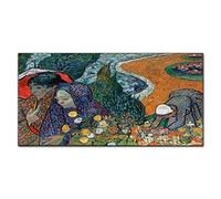 Coloray Splashback 47.24 x 23.62 inch / 120x60cm Glass Art Wall Picture Kitchen Protection Glass Print Cooker Protector Kitchen Tempered Glass - Garden At Etten Van Gogh