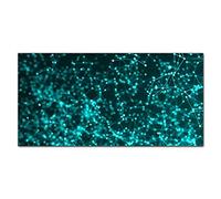 Coloray Splashback 47.24 x 23.62 inch / 120x60cm Kitchen Protection Glass Art Wall Picture Cooker Protector Kitchen Tempered Glass Glass Print - Lines And Dots