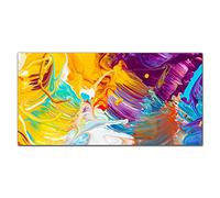 Coloray Splashback Glass Print 47.24 x 23.62 inch / 120x60cm Tempered Glass Kitchen Kitchen Protection Cooker Protector Glass Art Wall Picture - Multicolour