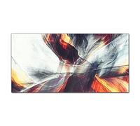 Coloray Splashback Glass Print 47.24 x 23.62 inch / 120x60cm Tempered Glass Kitchen Kitchen Protection Cooker Protector Glass Art Wall Picture - Graphics Smoke