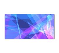 Coloray Splashback Kitchen 47.24 x 23.62 inch / 120x60cm Glass Print Glass Art Wall Picture Tempered Glass Cooker Protector Kitchen Protection - Geometric Graphics