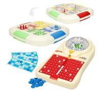 Colorbaby 3 In 1 Parchis-oca And Electronic Bingo Board Game