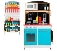 Colorbaby Ice Cream Parlor Wooden Toy Kitchen