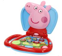 ColorBaby Peppa Pig Mi First Computer with Dynamic Keys, Officially Licensed Product, Interactive Computer, Integrated Carry Handle, Interactive Toy in English, Games for