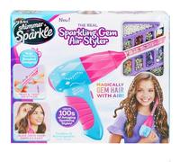 ColorBaby Shimmer N Sparkle Hair Applicator Cordless Rechargeable Hair Applicator Includes 600 Colourful Gems, 8 Small Combs, Stickers, Girls Toys, Ages 8+ (47912)