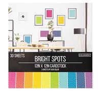 ColorBok Cardstock Paper Pad, 12" x 12", Bright Spots