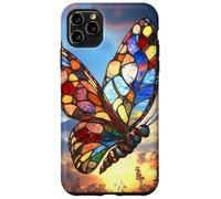 Colorburst Glass Butterfly at Sunrise Sky Case for iPhone 11 Pro Max