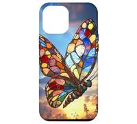 Colorburst Glass Butterfly at Sunrise Sky Case for iPhone 12 Pro Max