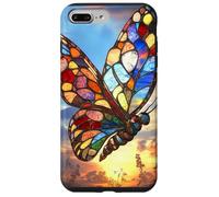 Colorburst Glass Butterfly at Sunrise Sky Case for iPhone 7 Plus/8 Plus