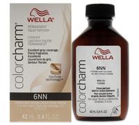 COLORCHARM Permanent Liquid Hair Color for Gray Coverage 6NN Intense Dark Blonde