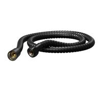 Colore 1.5M Stainless Steel Flexible Shower Hose | Matt Black | 15mm x 1500mm x 15mm