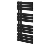 Colore Balboa Heated Towel Rail | Matt Black | Mild Steel | 1080mm x 550mm