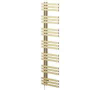 Colore Holden Designer Electric Heated Towel Rail | Brushed Brass | Mild Steel | 1800mm x 500mm