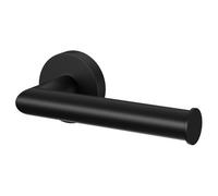 Colore Orbit Wall Mounted Toilet Roll Holder | Matt Black | Brass | 155mm x 55mm x 70mm