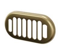 Colore Overflow Insert for Grosvenor Basins | Brushed Brass | 50mm x 26mm x 10mm