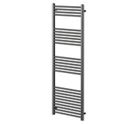 Colore Pizarro Straight Heated Towel Rail | Gunmetal Grey | Mild Steel | 1600mm x 600mm