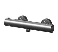 Colore Round Thermostatic Bar Shower Valve | Gunmetal Grey | Brass | 287mm x 60mm x 90mm