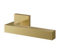 Colore Vector Wall Mounted Toilet Roll Holder | Brushed Brass | 160mm x 50mm x 80mm