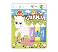 COLOREA CON PUNTOS - Animalitos de la granja