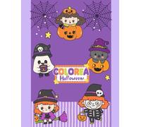 Colorea Halloween: Libro de Pintar para Niños