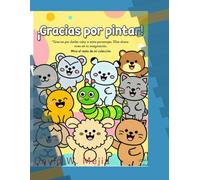 Colorea y Aprende: Animales del Mundo: + de 35 dibujos para colorear con ternura y diversión