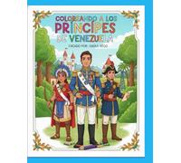 Coloreando a los Príncipes de Venezuela: Descubre los estados de Venezuela coloreando.